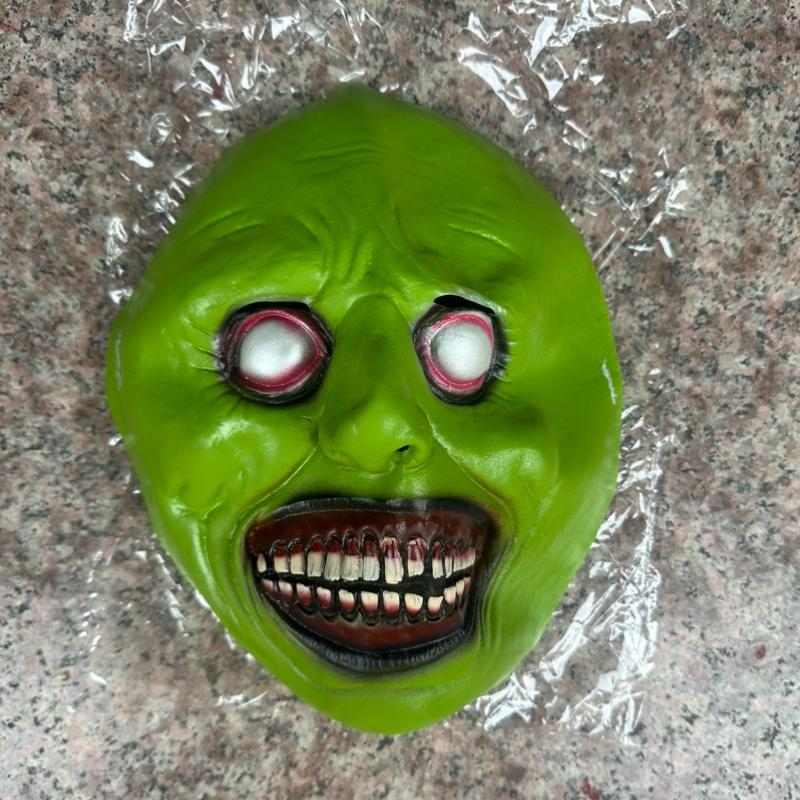 Cosplay Exorcist Mask Exorcist Mask Halloween Dressup Props Horror Spoof Headset_voghion.com