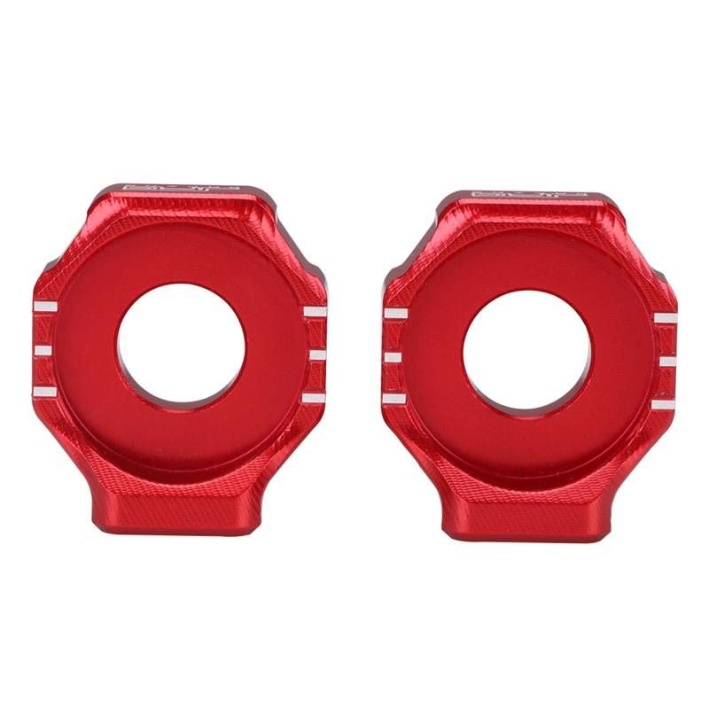 JFG J-2001 Motorcycle Chain Adjuster For Dirt Bike Rear Wheel - Universal Fit For Off-Road Modifications (Black/Red/Blue/Gold/Orange)_voghion.com