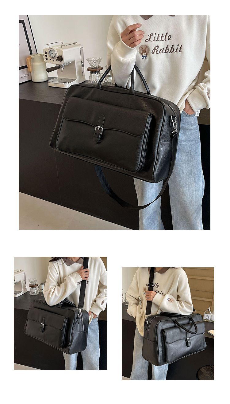 Handtasche für Sport und Fitness, leicht, große Kapazität, Gepäck, Kurztrip, Handreisetasche_voghion.com