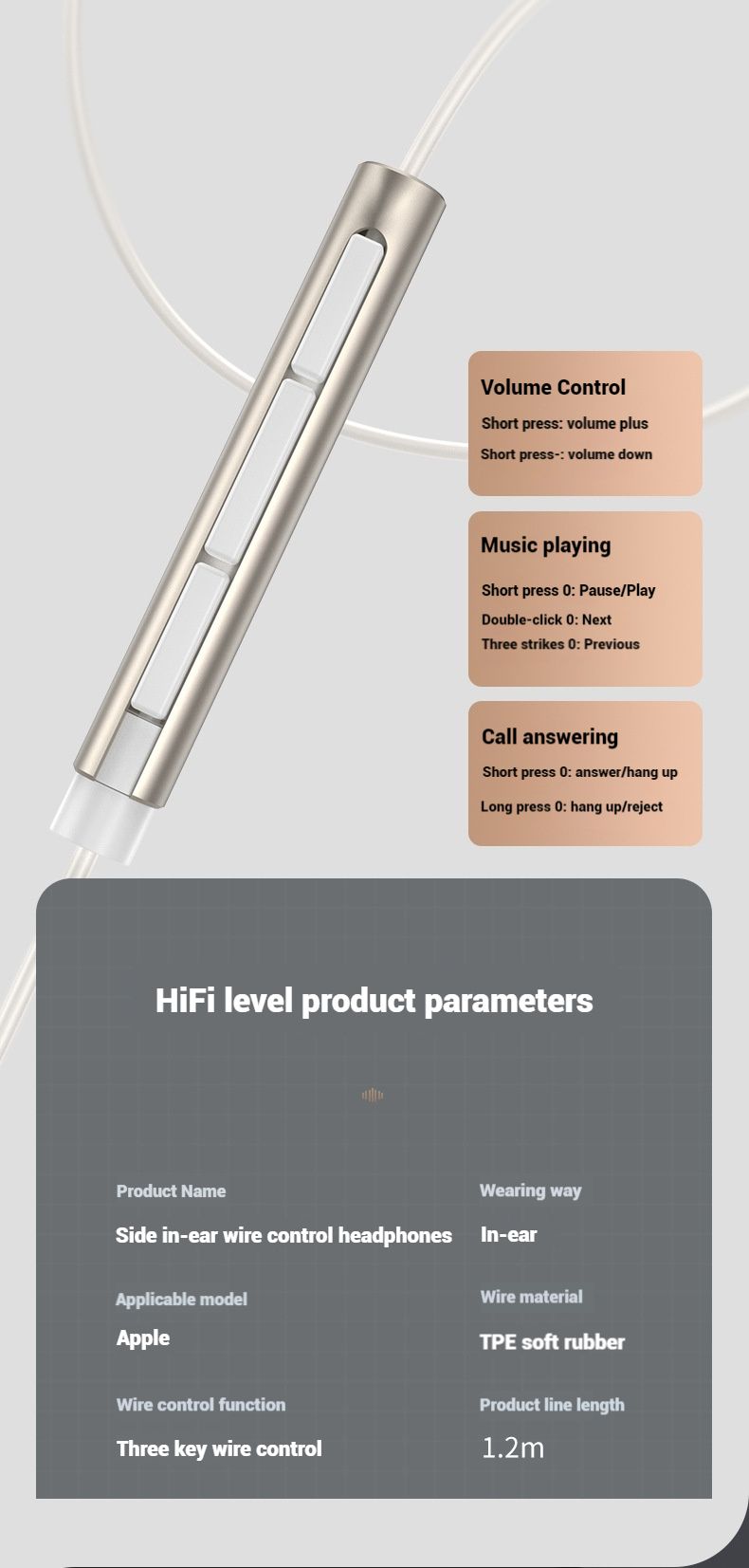 Surround Sound Headsets For IPhone 14 Pro Headphones 13 12 11 Mini X XS 6 7 8 Plus Wired Earbuds Not Bluetooth Earphones In Mic_voghion.com