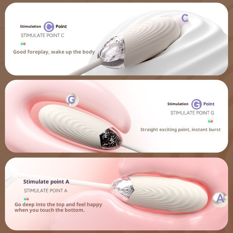 LuvBox Elephant Vibrateur télescopique à pulsations, jouet sexuel portable télécommandé pour femmes, vibrations puissantes et insérables_voghion.com