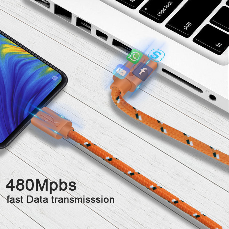 2m 1m Micro USB cable for fast charging suitable for Xiaomi Hongmi Note 5 Pro Android phone data cable suitabl_voghion.com