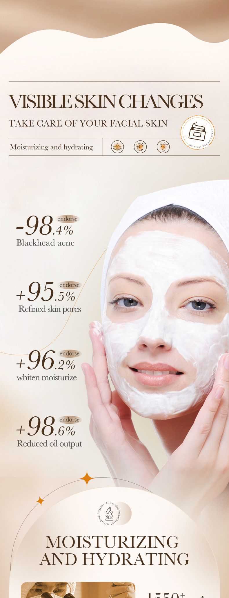 BIOAOUA - Fango detergente alla purea di riso 120 g - Maschera da notte alla purea di riso 100 g_voghion.com