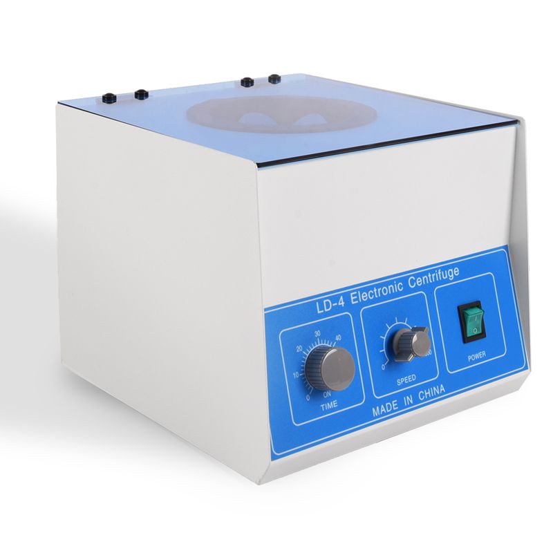 Electric Centrifuge Machine 4000 RPM 110V 60Hz 100ml x 4 Tubes Benchtop Lab Centrifuge Machine w/Timer and Speed Control for Blood PRP_voghion.com