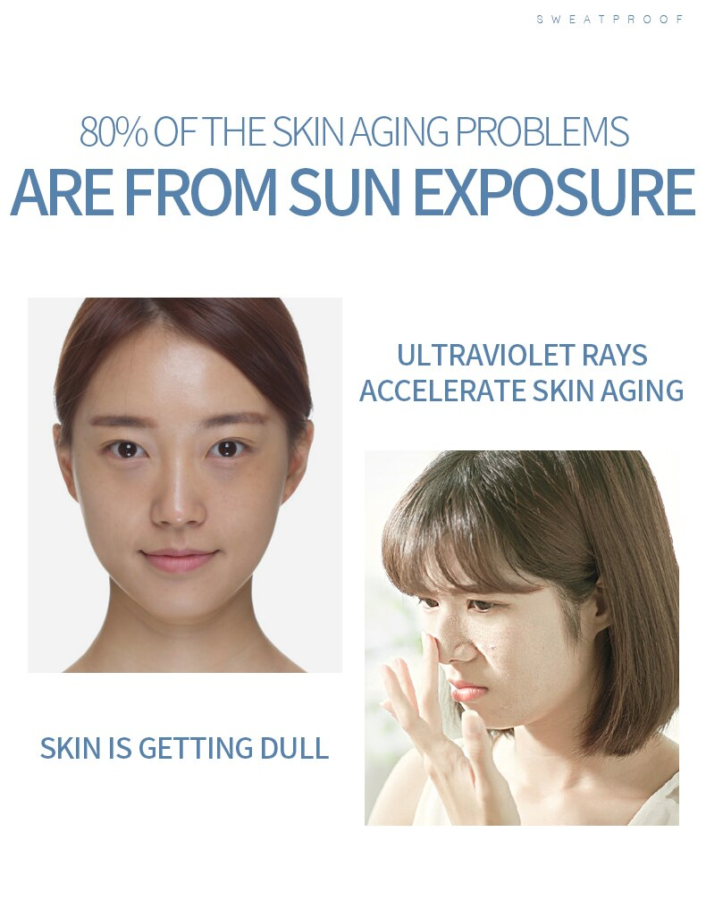 Naptej SPF50+ SPF50 géles izolációs testápoló férfiaknak és nőknek hidratáló fehérítő vízálló frissítő_voghion.com