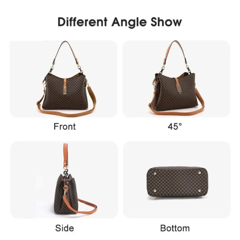 Borse in pelle di lusso di alta qualità, nuove, ad alta capacità, borsa da donna con tracolla lunga e senso avanzato_voghion.com