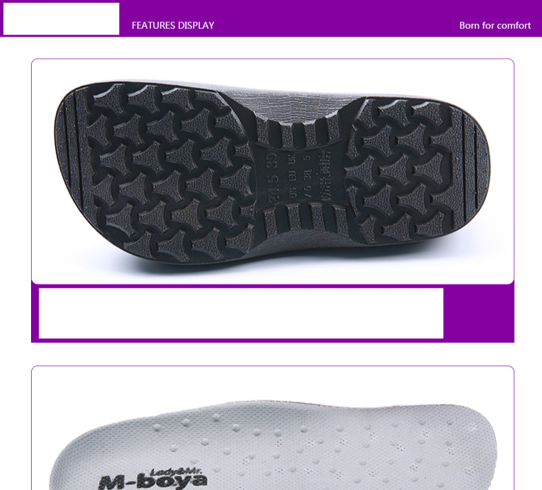 Kitchen Chef Shoes Anti-slip Waterproof Oil-proof Work Shoes Surgical Protective Shoes Anti-needle Injury Shoes Labor Protection Shoes_voghion.com