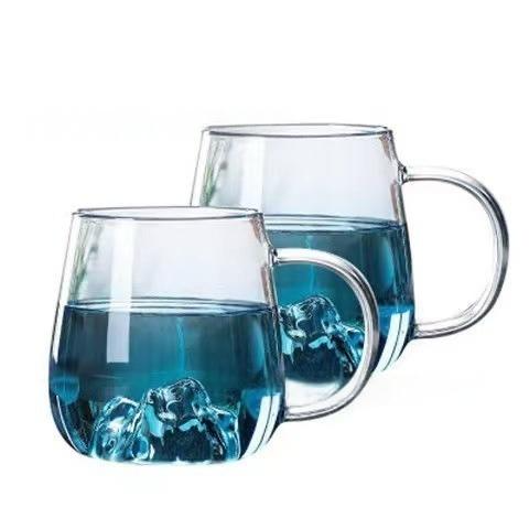 Set di brocche in vetro – Caraffa resistente al calore da 1,2 l con 2 tazze abbinate, perfette per tè, succhi, latte e cold brew – Elegante confezione regalo_voghion.com