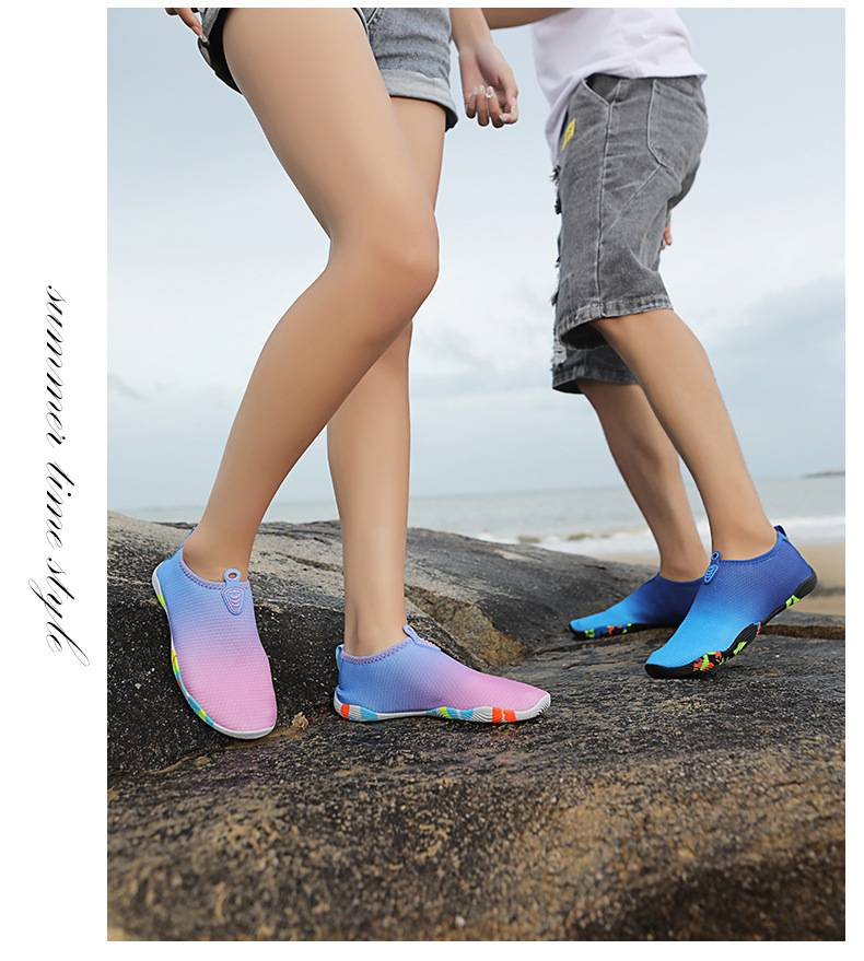 Uniseksowe, szybkoschnące buty do wody – buty do wody Barefoot do pływania, jogi i aktywności na świeżym powietrzu, antypoślizgowe, oddychające, dopasowane buty dla pary/rodzica i dziecka_voghion.com