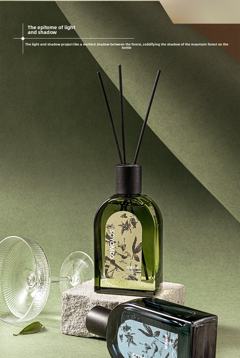 180ml Premium Rattan Reed Diffuser – Long-Lasting Air Freshener For Home & Office (3 Luxury Scents: Jade Breeze, Hidden Sandalwood, Zen Tea Valley)_voghion.com