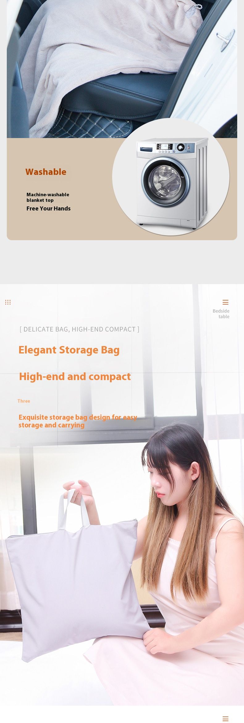 Premium Electric Heated Fleece Shawl – 3-Temperature USB Warming Blanket For Home & Travel, 100% Wool Lining, 8W Low-Energy Heating_voghion.com