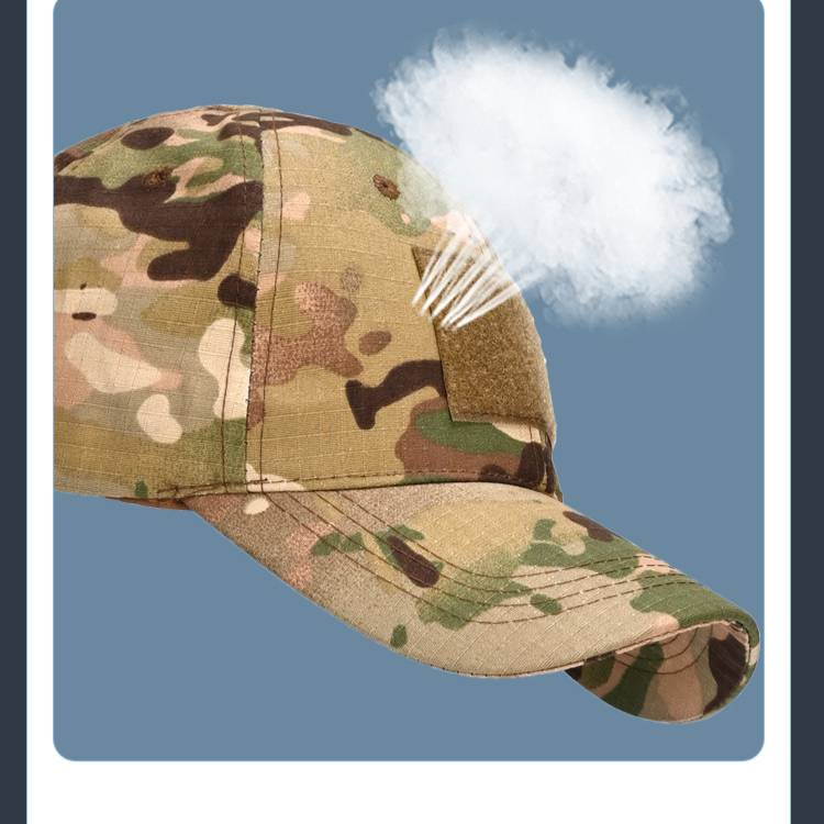 Fietspetten Camouflage Baseballpet Maskerset Outdoor Bergbeklimmen Vissen Zonnebescherming Ademend Zonnescherm Snel drogend Eendenbekpet Hoofddeksel_voghion.com