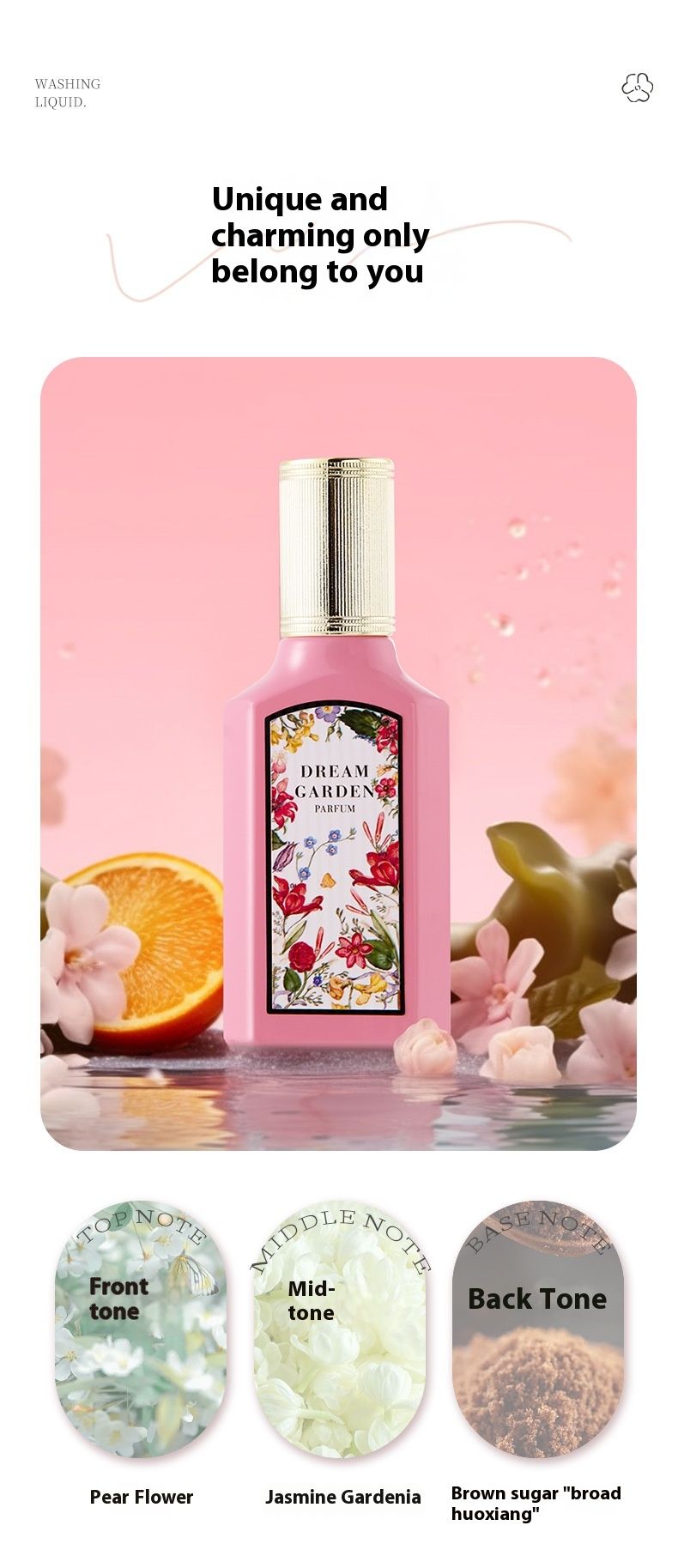 2024 New Qimengqianzihua Women's Perfume Set Jasmine Tone Three Piece Student Gift Perfume_voghion.com