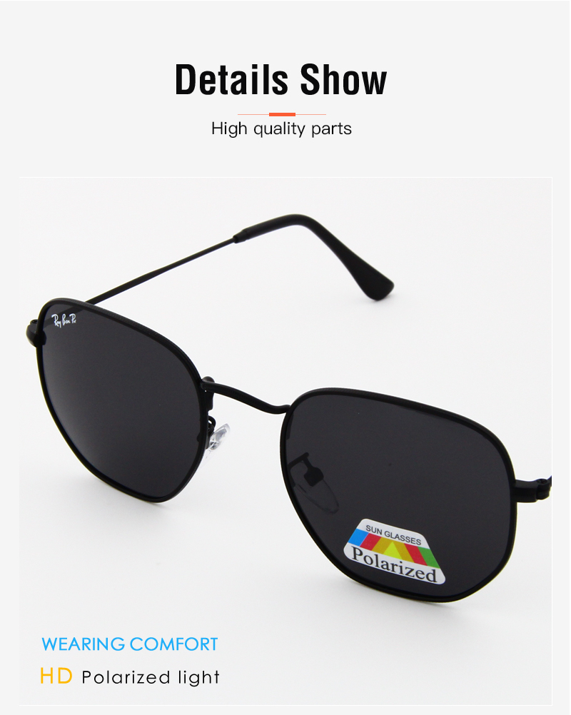 Marke Design Mode Hexagon Kleine Polygon UV400 männer Polarisierte Sonnenbrille Flug Sport Schwarz Objektiv 2022 Frauen Rosa_voghion.com