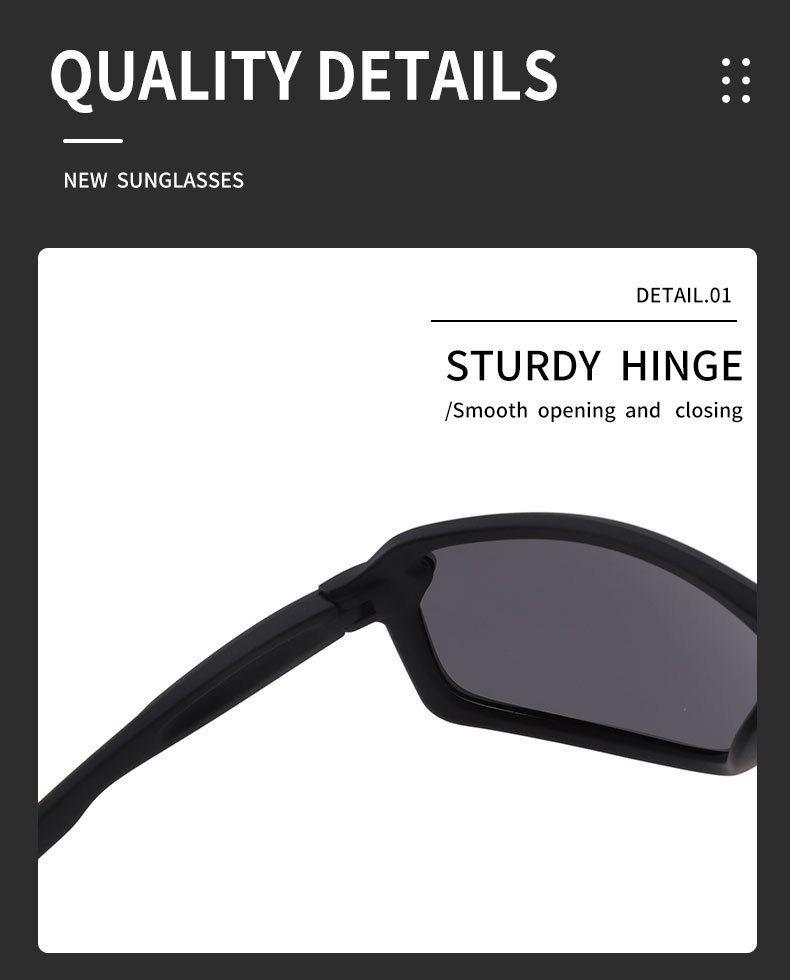 Occhiali da sole sportivi unisex - Antivento polarizzati per attività all'aperto e guida_voghion.com