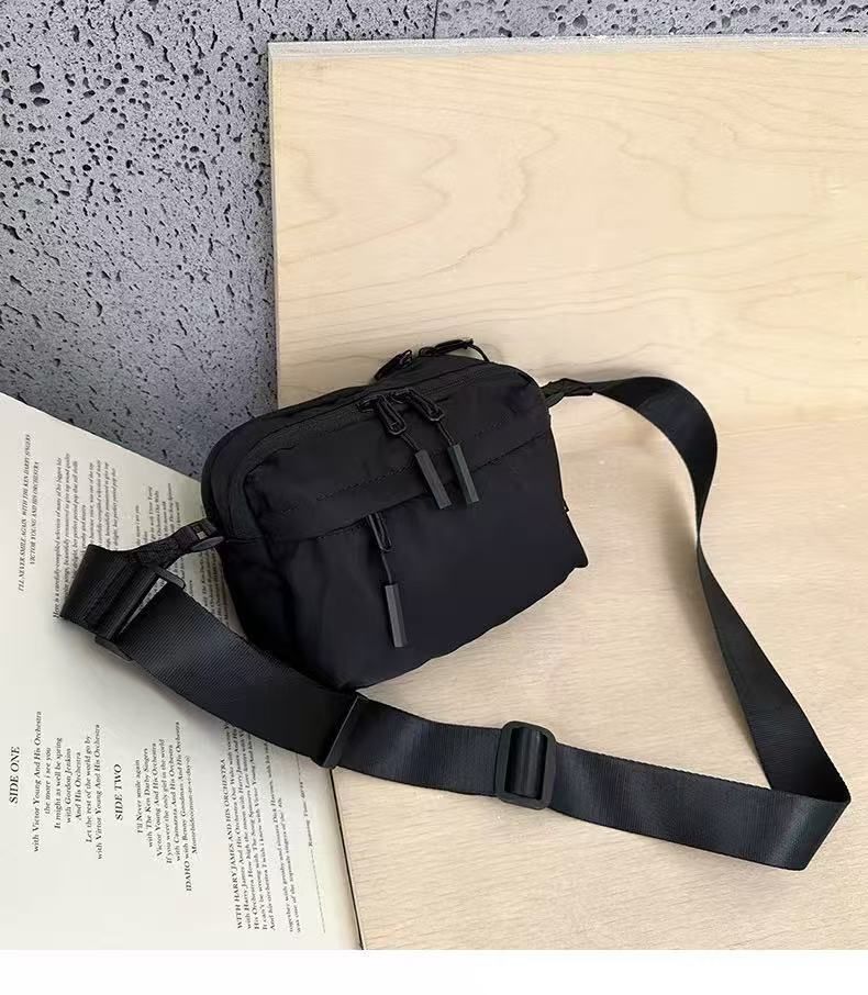 Waterproof Nylon Mini Square Bag_voghion.com