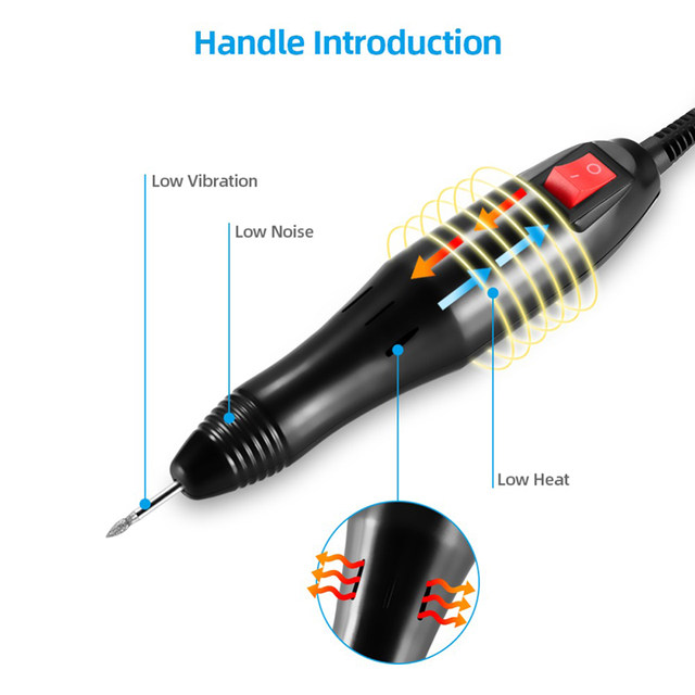 Professionele manicure-boormachine-set Elektrische nagelboormachine Nagelschuurmachine Gel Nagelriem verwijderen Nageldraaibankvijl Pools gereedschap_voghion.com