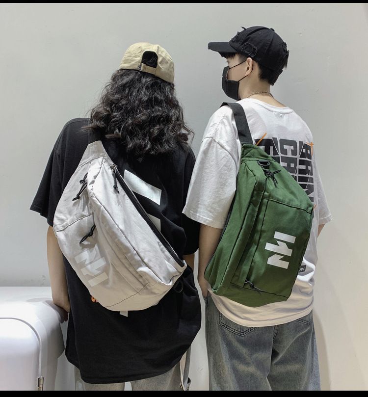 Brusttasche Männliche Modemarke Ins Umhängetasche Weibliche Tasche Große Kapazität Gürteltasche Lässige Große Umhängetasche_voghion.com