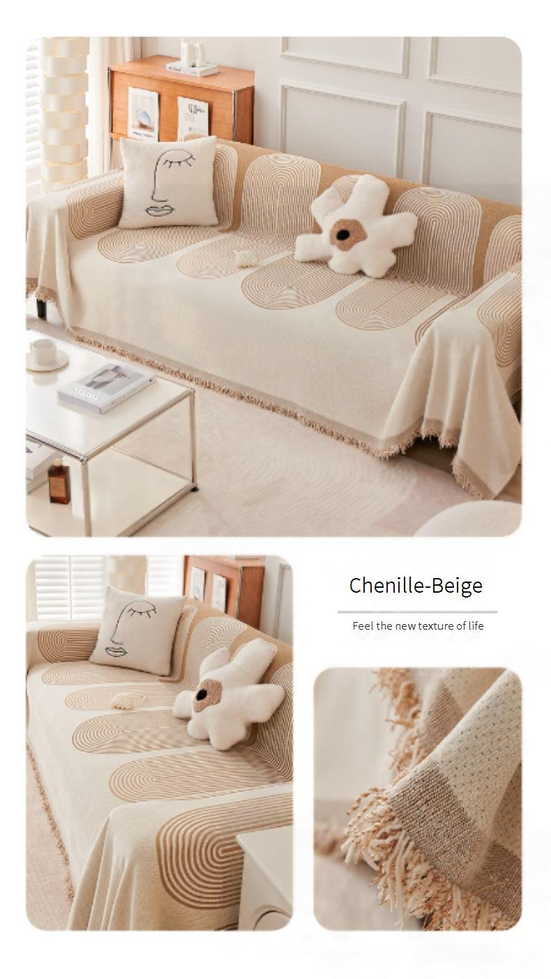 Home Garden Source High Grade Modern Sofa Cover Cloth Chenille Sofa Towel Sofa Cushion Sofa Cover Cover Four Seasons Universal_voghion.com