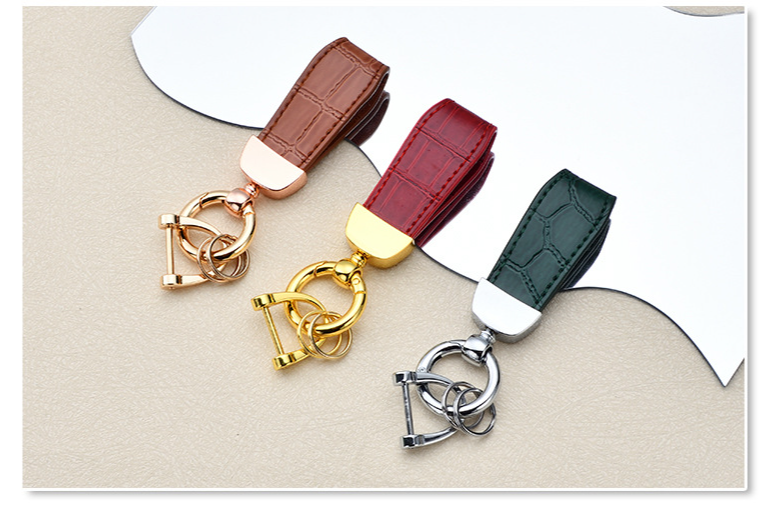 Key Pendant Fashion Leather Key Chain Pendant Fashion Design Emotional Couple Key Chain_voghion.com