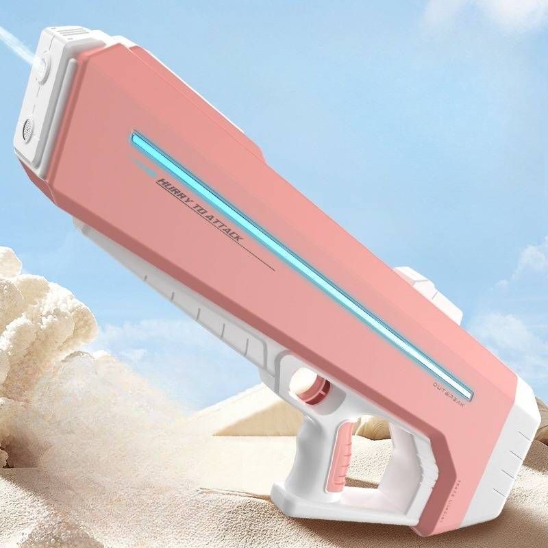 Haushalts-Wasserpistole, Impuls, elektrisch, automatisch, Wasserspray, hoher Druck, starke Reichweite, große Wasserpistole, Kinderspielzeug_voghion.com