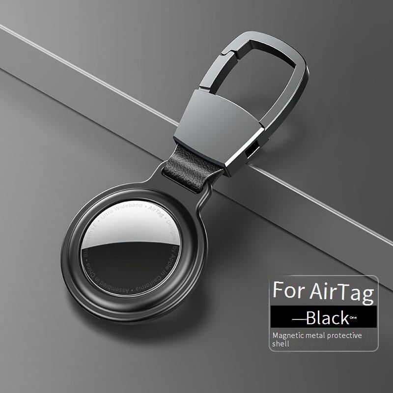 Phone Case & Covers Airtag Metal Protective Cover Is Suitable For Airtags Magnetic Suction Aluminum Alloy Tracking Locator Anti Lost Spot_voghion.com