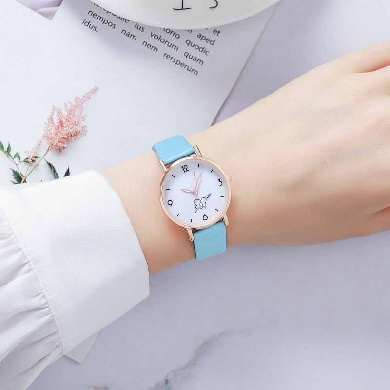 Neue süße One Arrow Heart Piercing Paar Student Watch, beliebte weibliche Netizens, heißer Verkauf mit Waren, einfach und_voghion.com