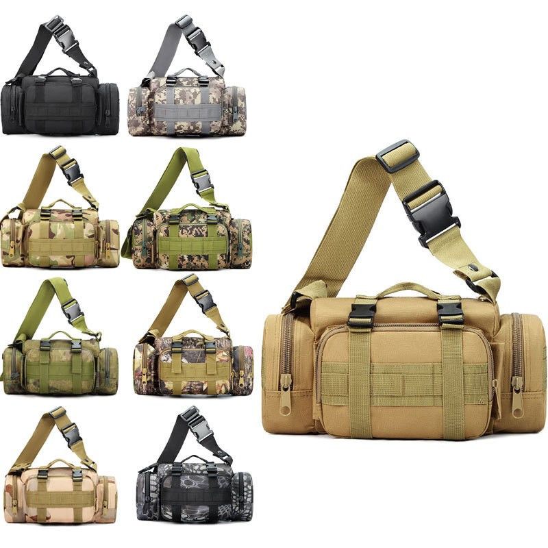 2024 Multi functional 3P Magic Waist Large Capacity Military Camo Sports Tactical Bag One Shoulder Camera Kit_voghion.com