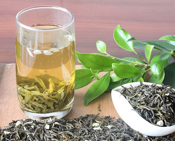 1 Pound (454 Grams)Jasmine Green Tea High Grade, Loose Leaf In Bag Packing_voghion.com
