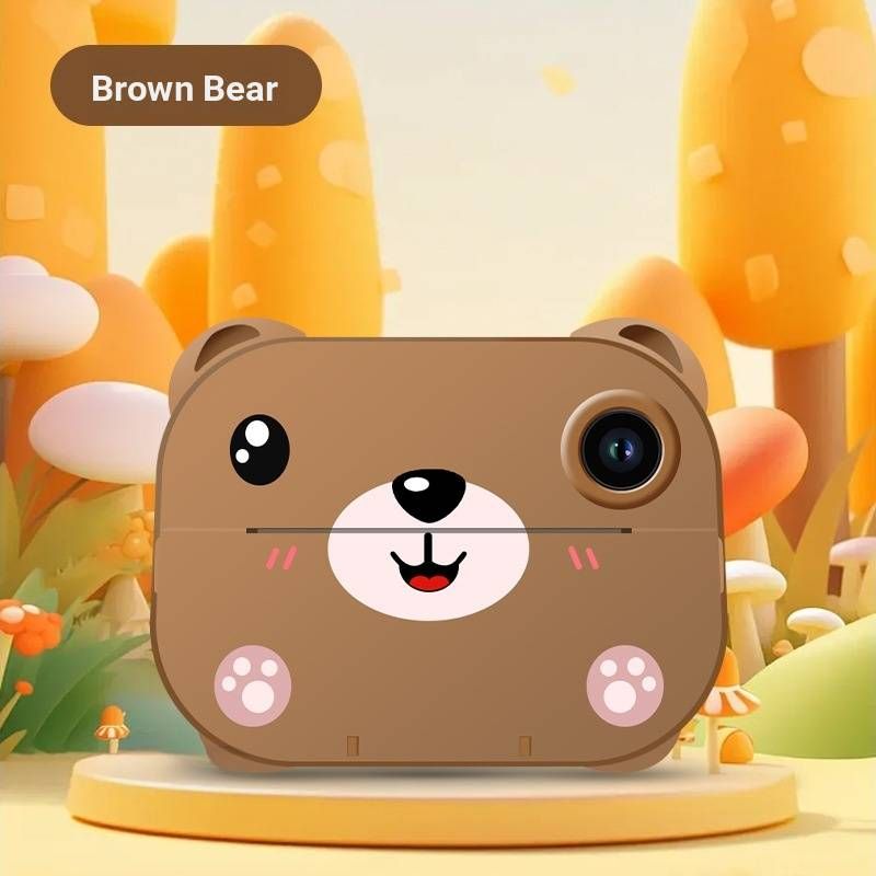 Appareil photo numérique instantané pour enfants M05 – Photos et vidéos HD 40 MP, imprimante intégrée, écran LCD 2,4", batterie rechargeable, cadeau idéal pour l'école_voghion.com