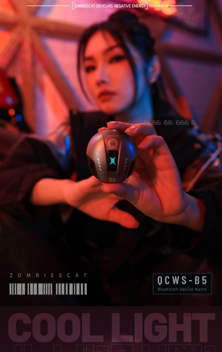 Beike Devil Cat Active Noise Cancelling Draadloze Bluetooth-oortelefoons 2024 Nieuwe gaming-in-ear sportkoptelefoon_voghion.com