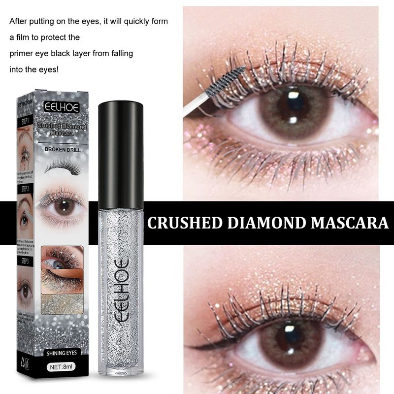 EELHOE Diamond Setting Base Fast Drying Film Forming Glitter Tear Eye Stain Free eye black_voghion.com