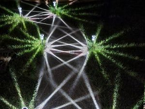 Luci solari per esterni, 10 pezzi, luci solari in acciaio inossidabile impermeabili per vialetti, giardini, cortili, vialetti, vialetti, decorazioni per prati - Bianco freddo_voghion.com
