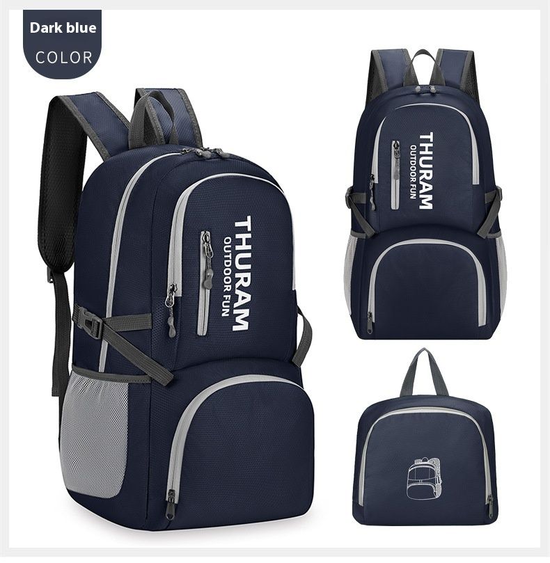 Utomhussporter Oxford vattentät lätt löpning, vandring, campingryggsäck Hopfällbar resväska_voghion.com