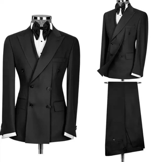 Costume deux pièces, frac, robe de garçon d'honneur du marié, robe de banquet de mariage_voghion.com