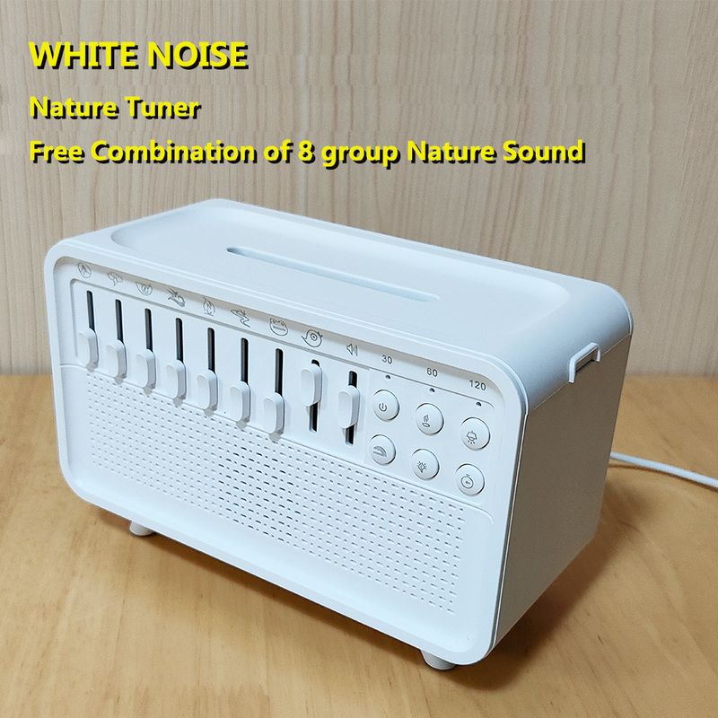 White Noise Wireless Bluetooth Speaker Mini High Quality Volcano Speaker Small Home Desktop Subwoofer_voghion.com