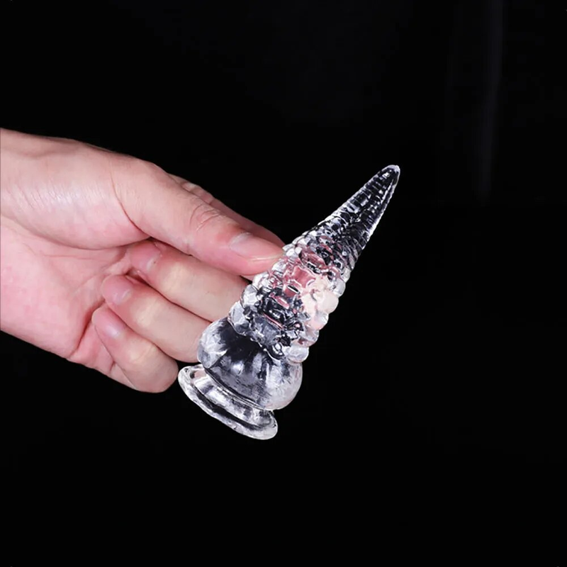 Clear Octopus Prostate Massage Tentacles Butt Plug for Women Men Transparent Anal Expansion Butplug Sex Toys_voghion.com