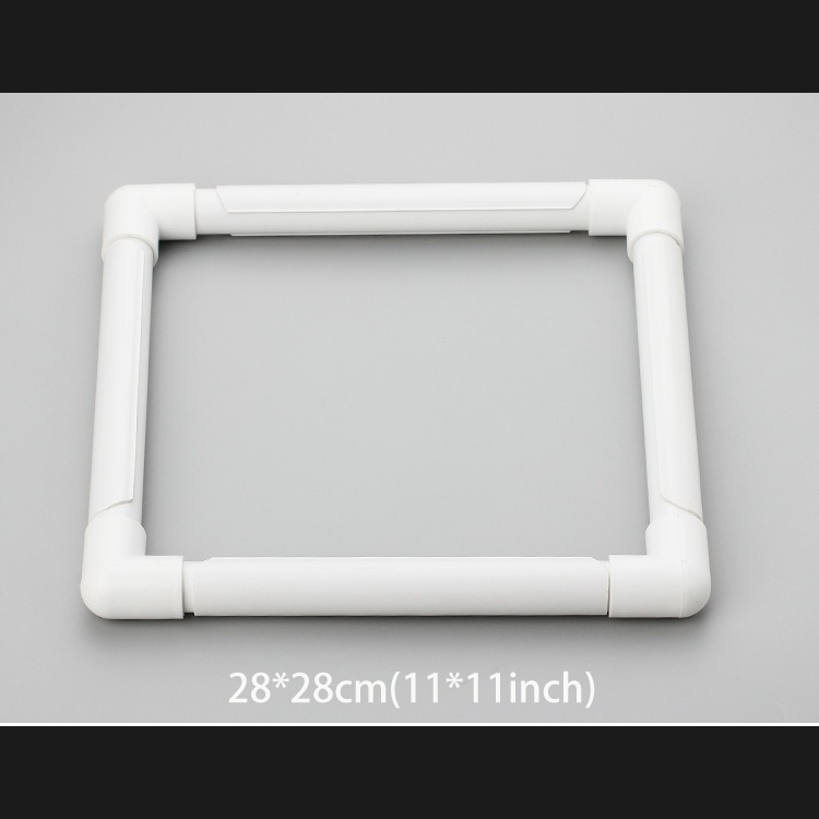 Cross Tools Clip-on Embroidery Bandage Multi-Size Square Embroidery Stand Embroidery Frame 1pc_voghion.com