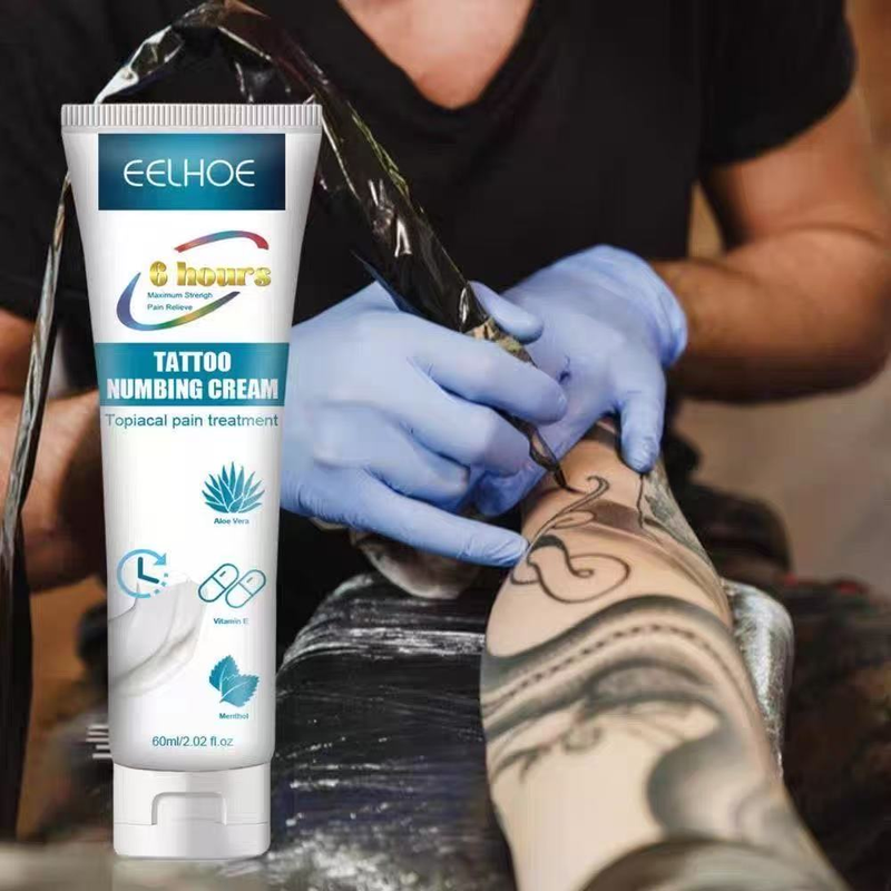 Crème anesthésiante pour le retrait temporaire des tatouages EELHOE pour le corps_voghion.com