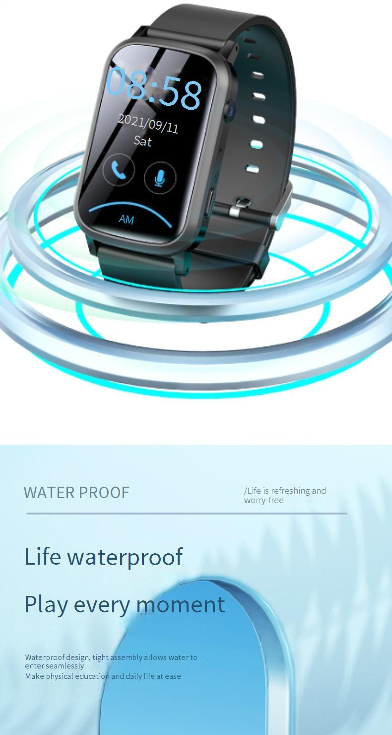Smartwatches FA58 Kindertelefonuhr Wasserdicht Karteneinschub 1,47 Zoll Smartwatch GPS-Positionierung 4G Studententelefonuhr_voghion.com