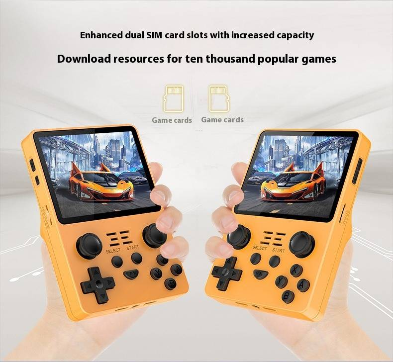 POWKIDDY RGB20S Retro Handheld Game Console With Open Source OS, HD Mini GBA, Joystick, Multiplayer Arcade Games, Multiple Color Options_voghion.com