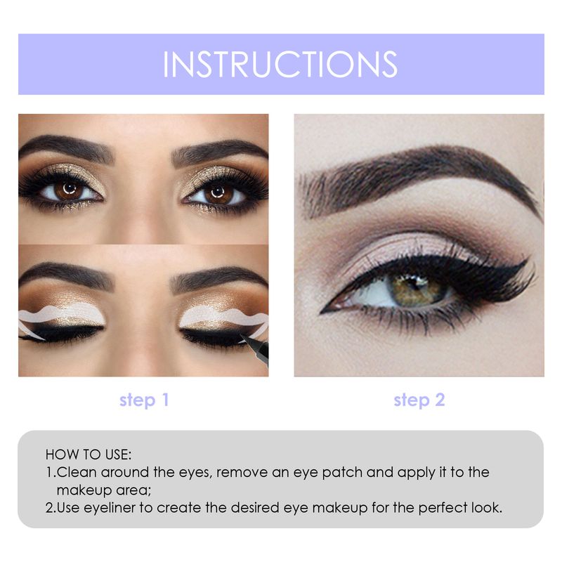 Jaysuing Eyeliner-Schablone Für Anfänger – Beauty-Gadget Für Laien & Faule, In Sekunden Perfekter Lidstrich._voghion.com