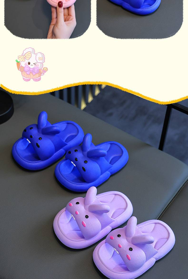 Sandali estivi per bambini - Ciabatte da spiaggia impermeabili con suola morbida antiscivolo per bambini e bambine (dai bambini ai ragazzi, design con simpatici cartoni animati, per interni/esterni)_voghion.com