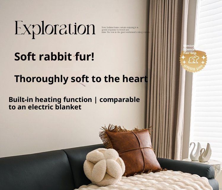 Premium Plush Sofa Cushion Cover – Custom Fit For Sectional Couches (Non-Slip, Winter-Ready Velvet, Multiple Sizes & Colors)_voghion.com