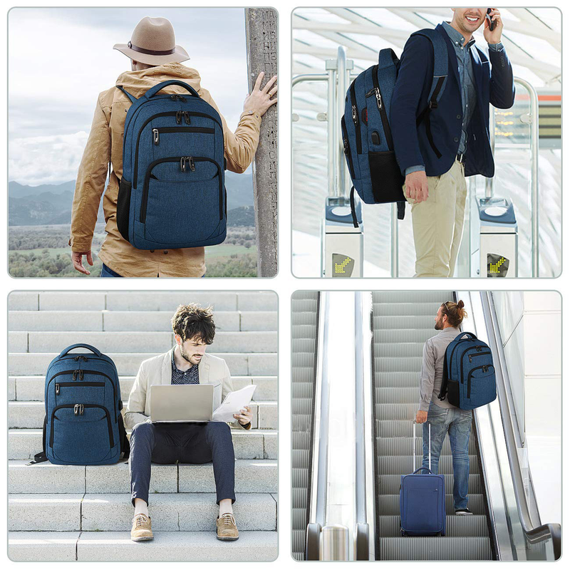 mochila de computador mochila masculina grande capacidade multifuncional viagem notebook bolsa de computador empresarial_voghion.com