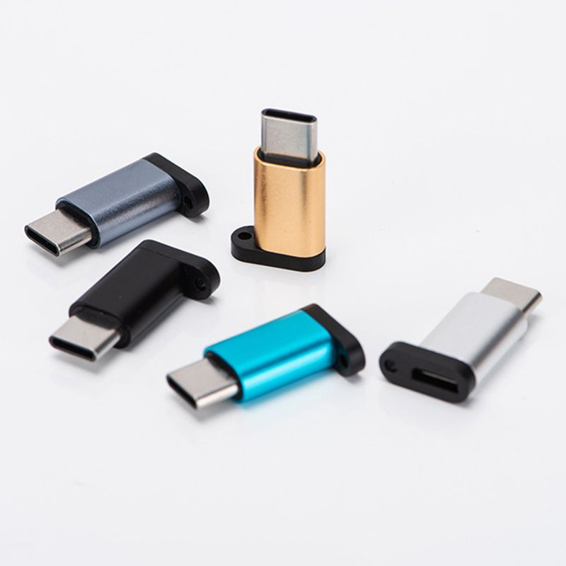 Xinweiqing Şarj Adaptörü Şarj Veri İletimi Mini Tip-c Mikro USB Dişi Dönüştürücü Cep Telefonu için_voghion.com