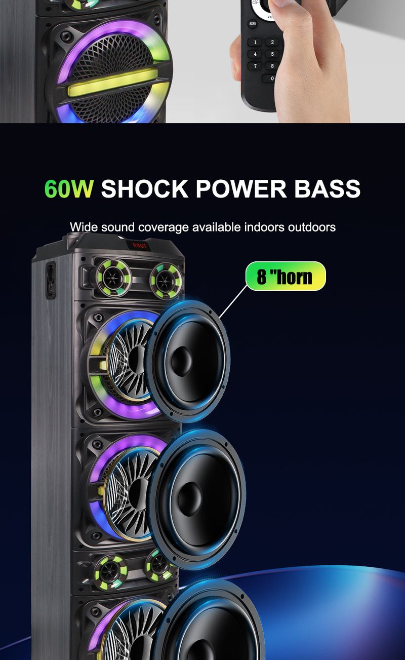 Sing-e ZQS8315 Square Dance Big Audio Lieljaudas Skaļuma Performance Dziedāšana Bluetooth Āra Skaļrunis K Song_voghion.com