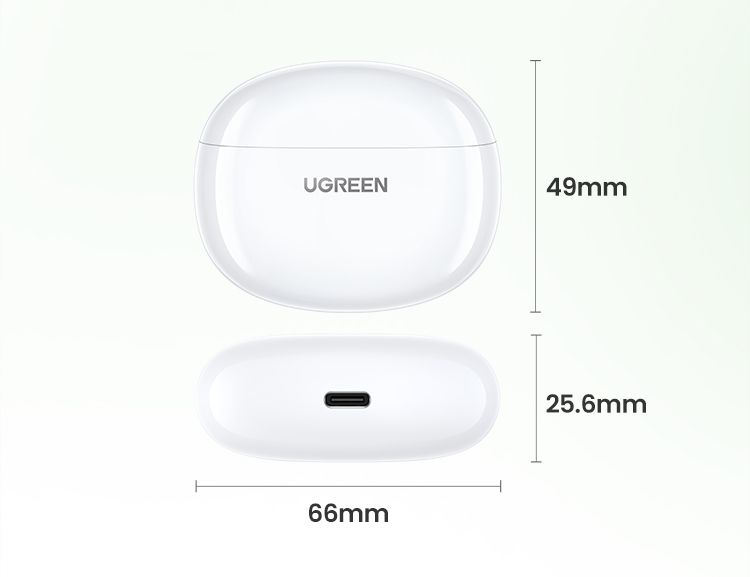 UGREEN HiTune P3 TWS Bluetooth-Kopfhörer, kabellose Kopfhörer, 28 Stunden Anrufgeräuschunterdrückung, In-Ear-Ohrhörer mit Freisprechfunktion_voghion.com