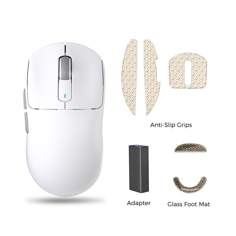 Carefully Selected Lightweight Mouse 55g PAW3395 Gaming Tri-Mode Wireless KYSONAM600 High Precision 26K_voghion.com