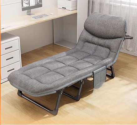 Cama plegable sencilla para acampar, para uso individual en la oficina, para siestas al aire libre, estilo militar._voghion.com